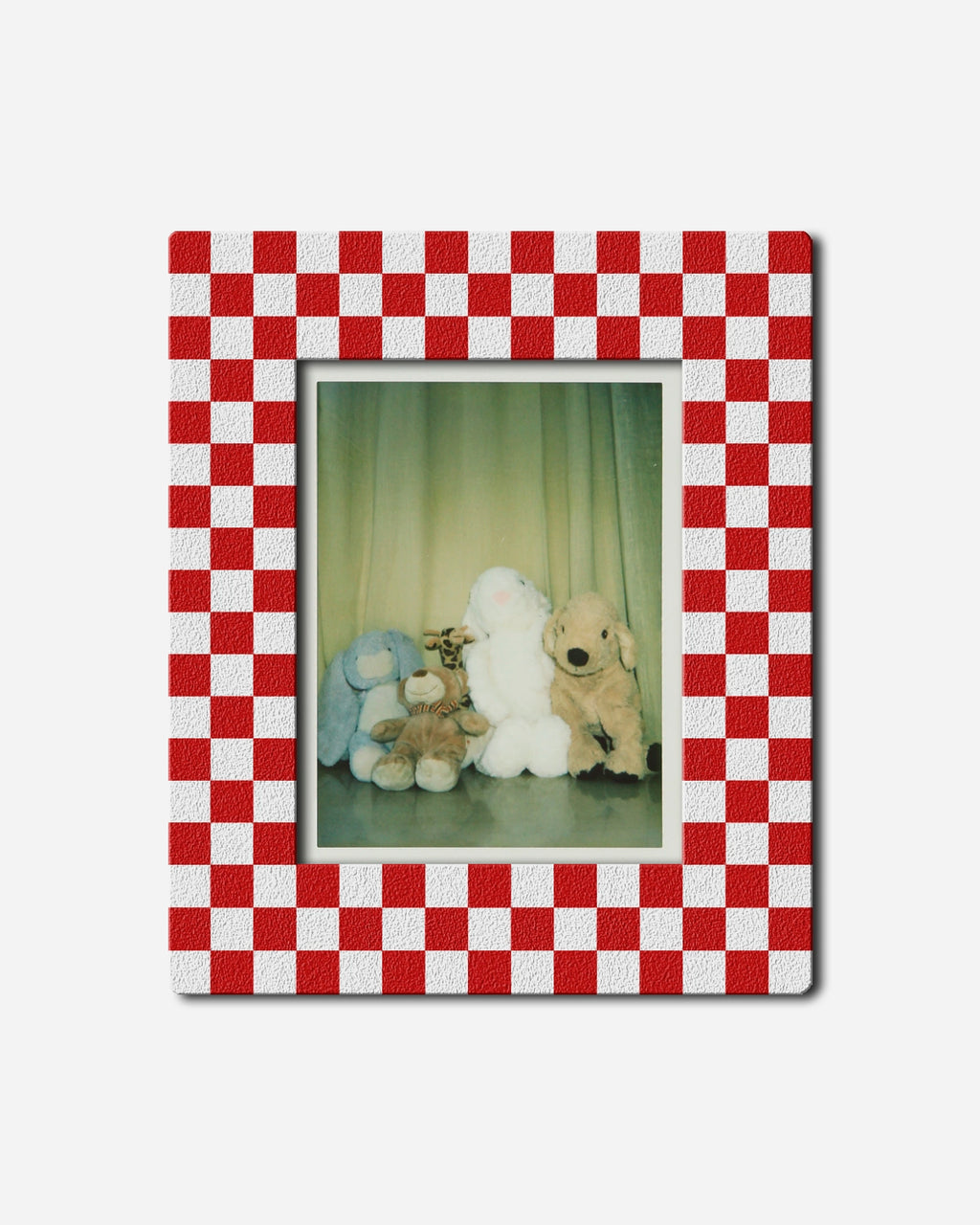 Cherry Check Polaroid Frame