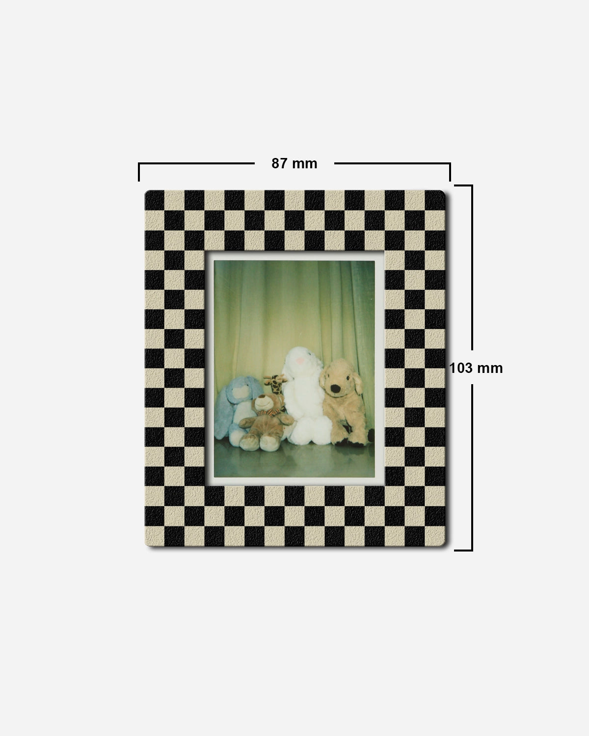 Classic Check Polaroid Frame