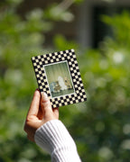 Classic Check Polaroid Frame