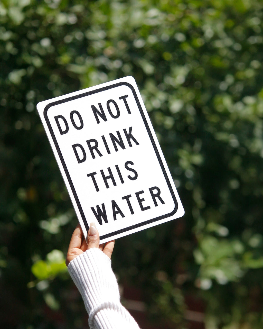 Do Not Drink This Water Sign Board