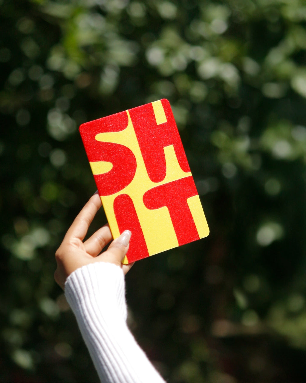 The “SHIT” Wall Sign