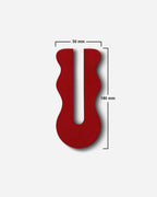 Wavy Test Tube Planter - Red