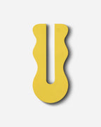 Wavy Test Tube Planter - Yellow
