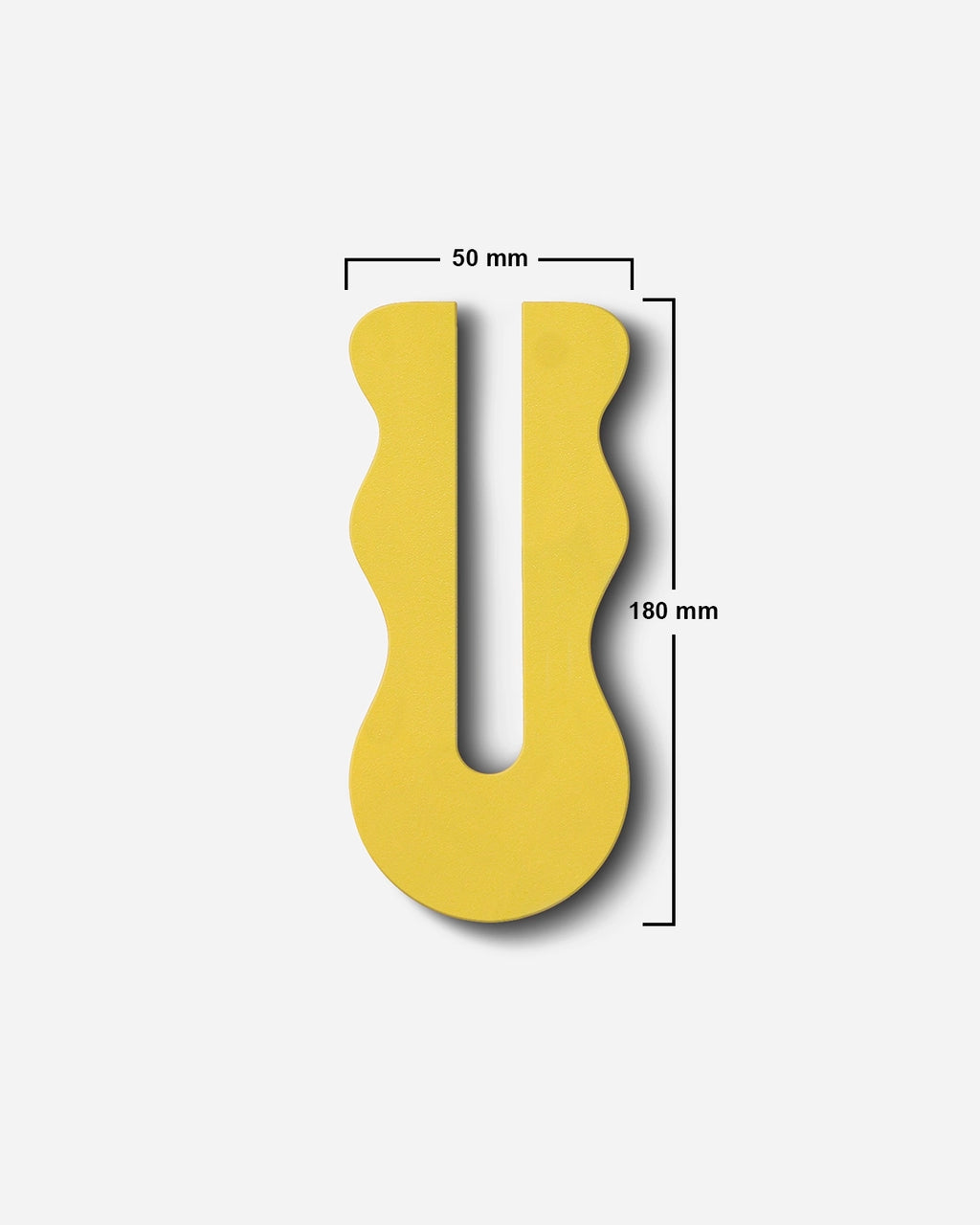 Wavy Test Tube Planter - Yellow