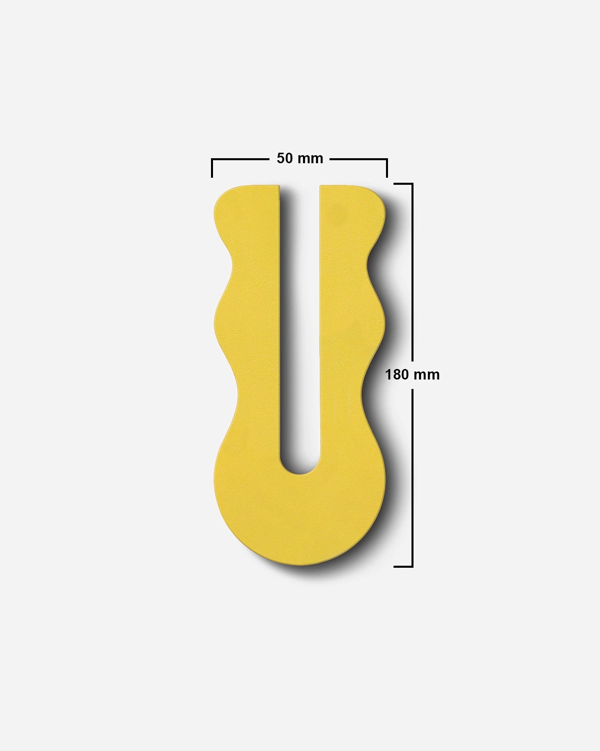 Wavy Test Tube Planter - Yellow