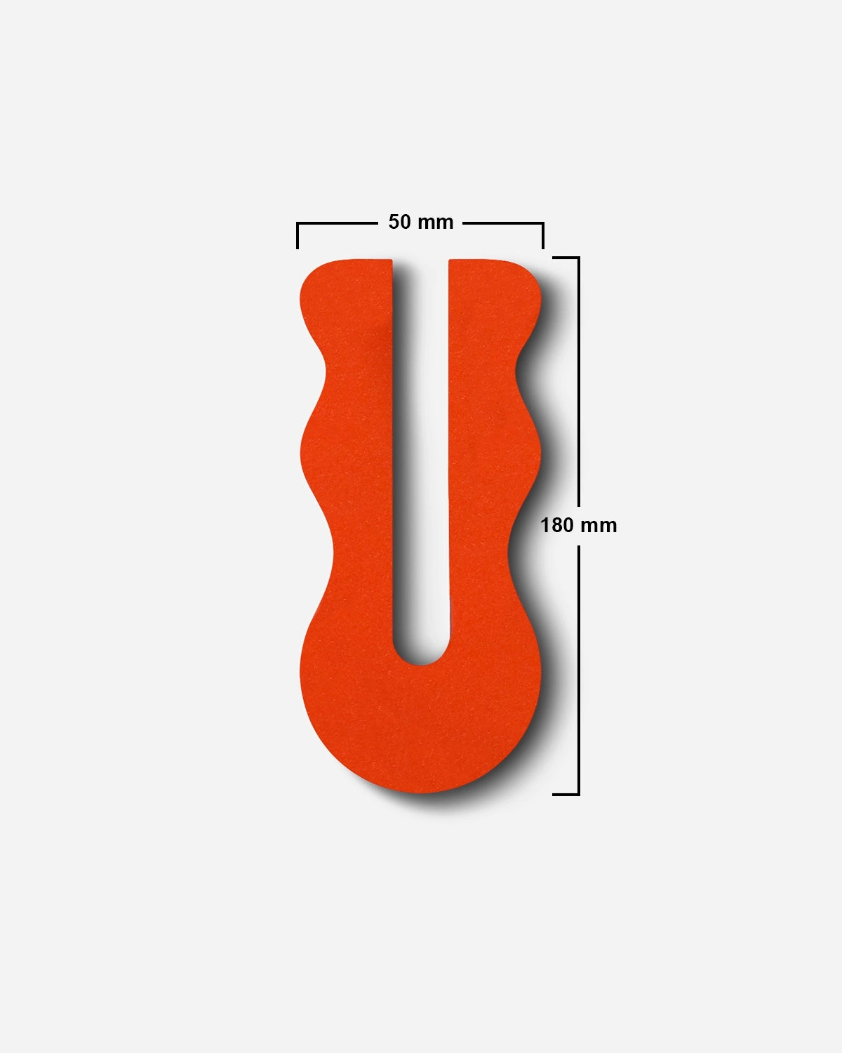 Wavy Test Tube Planter - Orange